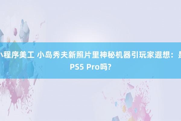 小程序美工 小岛秀夫新照片里神秘机器引玩家遐想：是PS5 Pro吗?